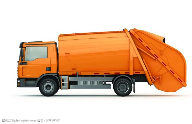 城市清道夫 垃圾車圖片素材的環(huán)保敘事